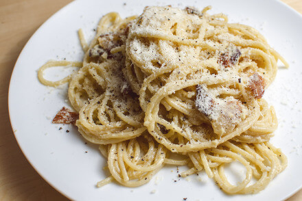 Pravé (Spaghetti) Carbonara